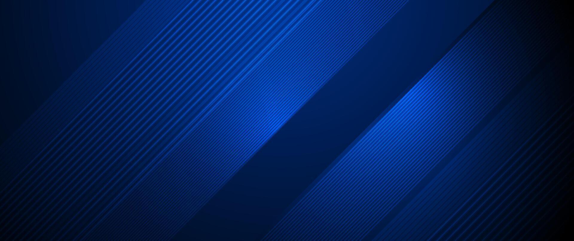 Modern graphic design, presentation background. Illustration art, geometric shape, line pattern and gradient blue colours background. Futuristic concept for booklet, wallpaper, template, banner vector