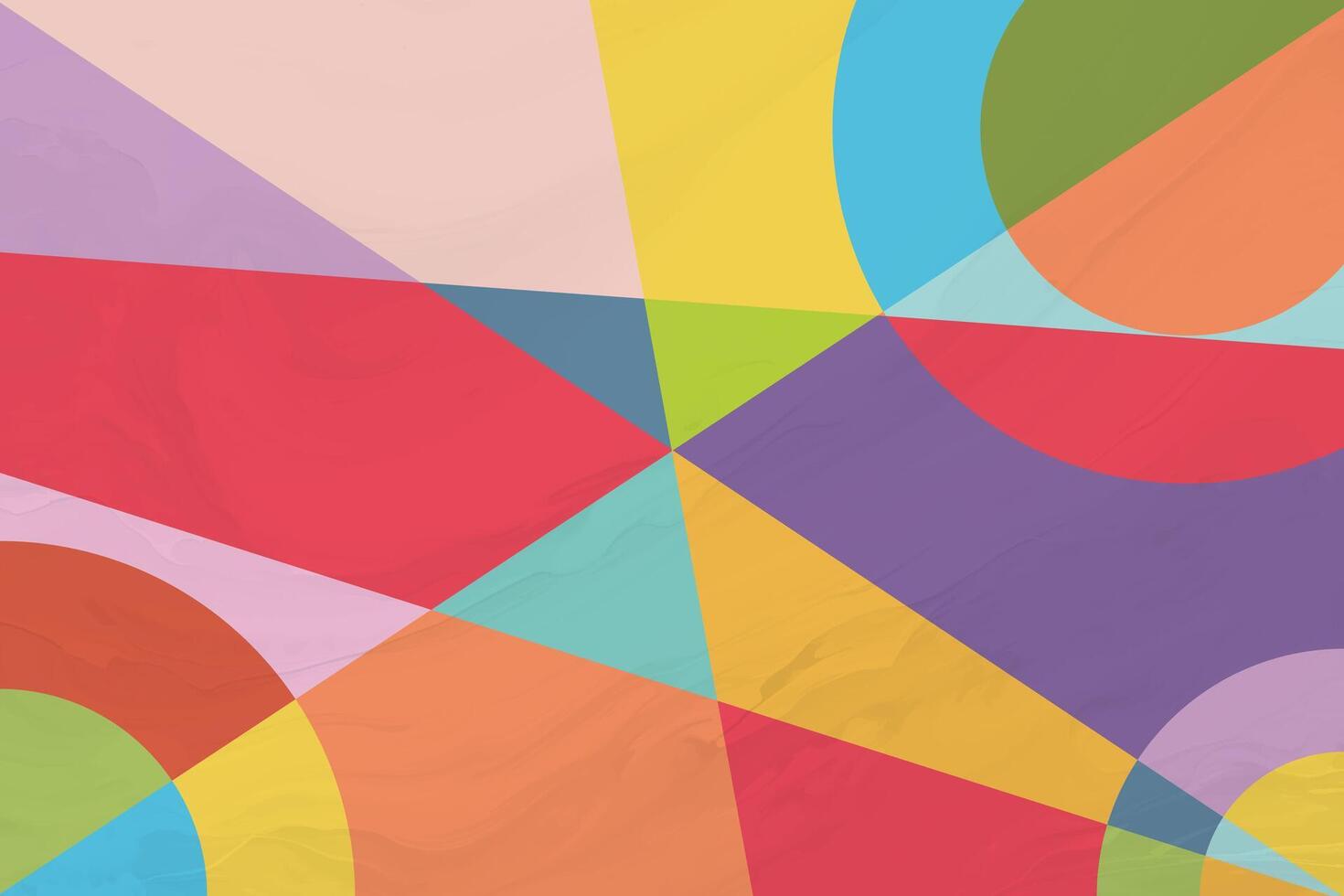 Geometric Pop Art vector