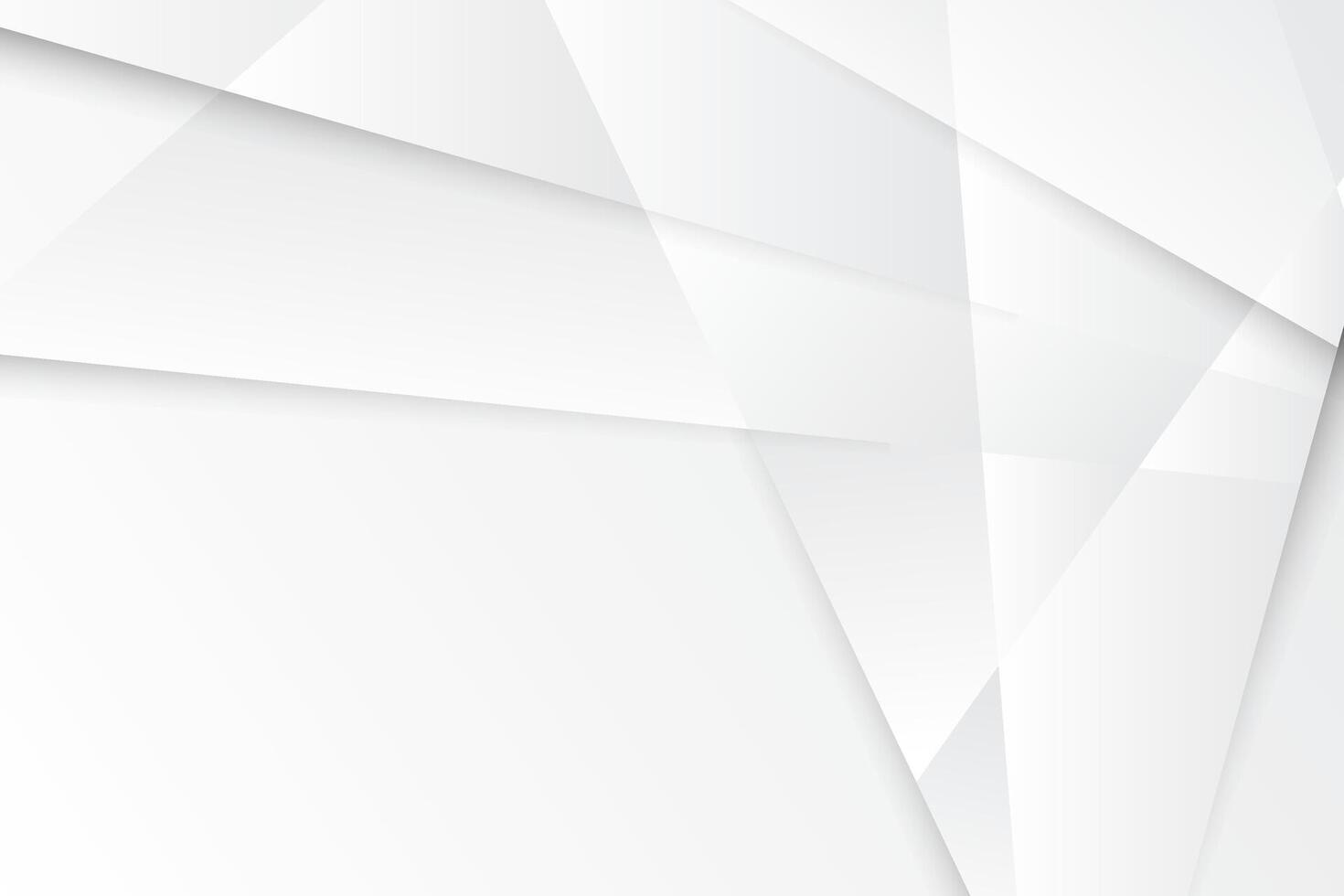 Elegant overlapping white background design vector