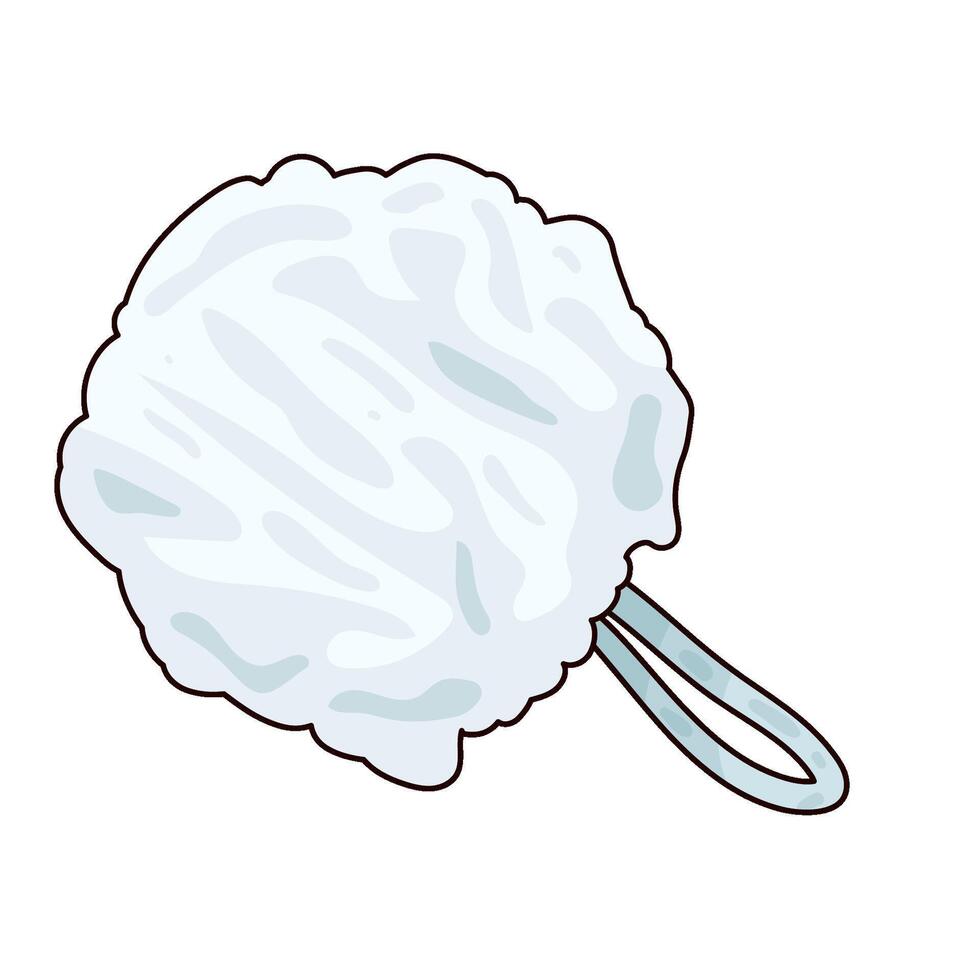 Illustration of loofah vector
