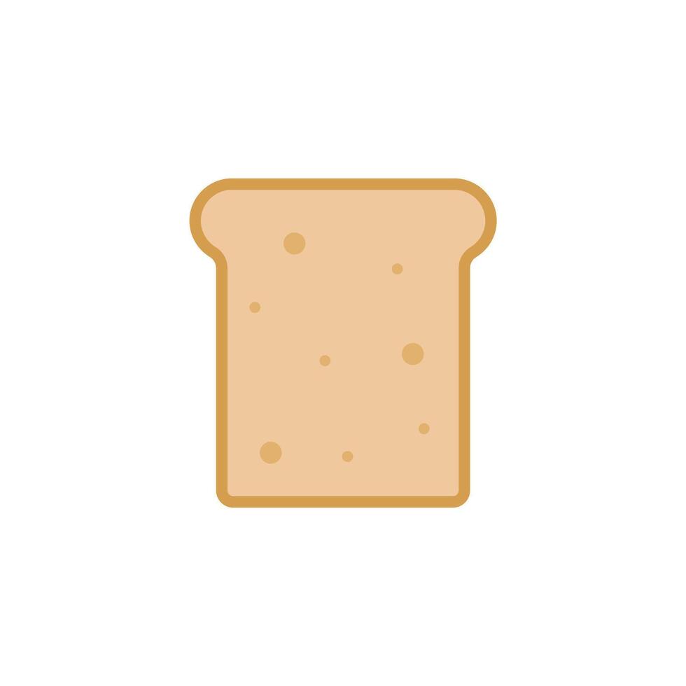 bread isolated on white background vector