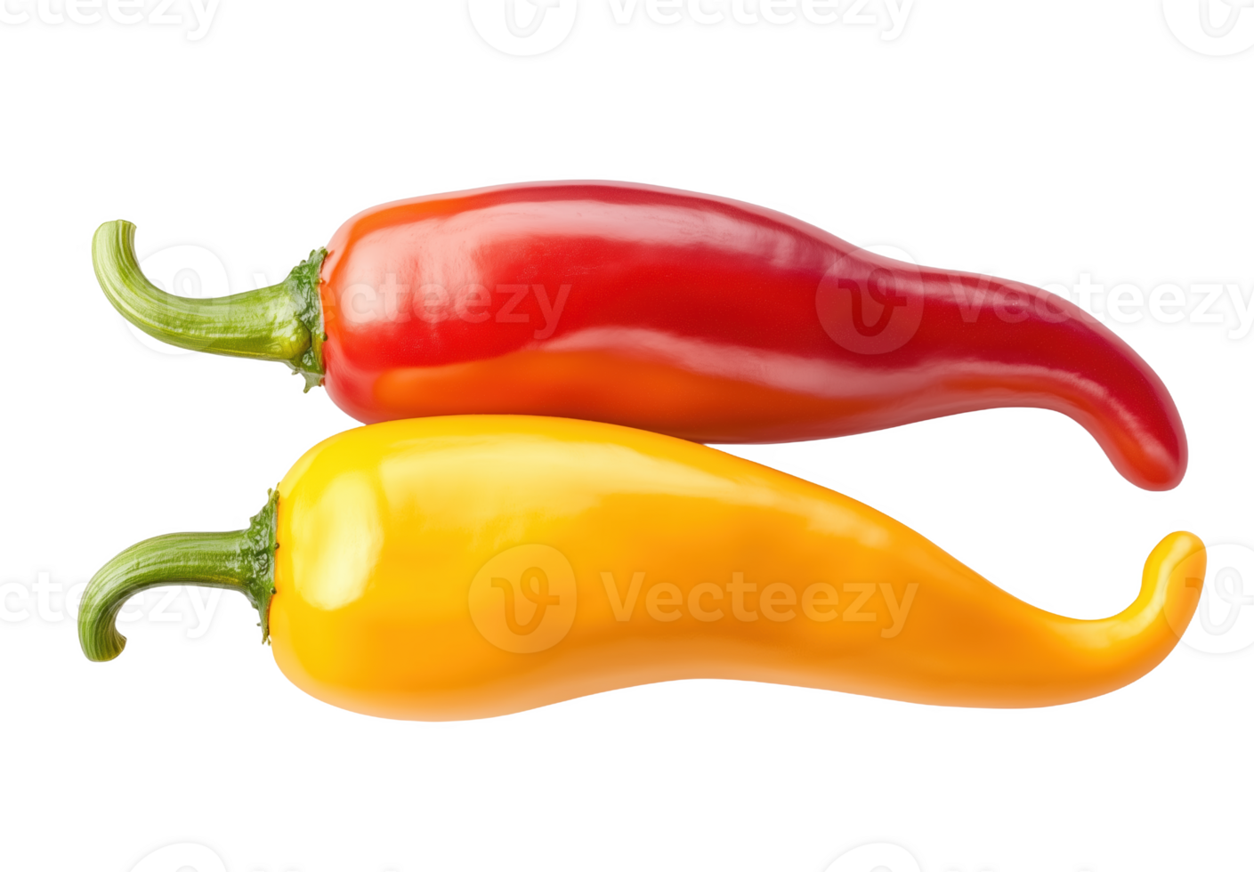 Colorful Array of Fresh Bell Peppers png