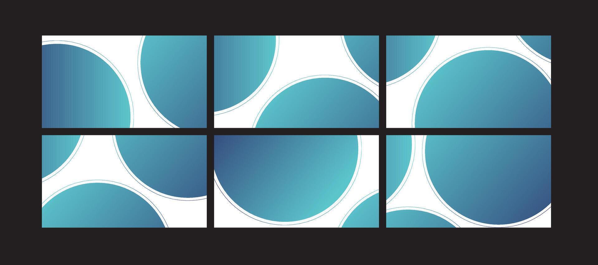 Abstract Circle Elements vector