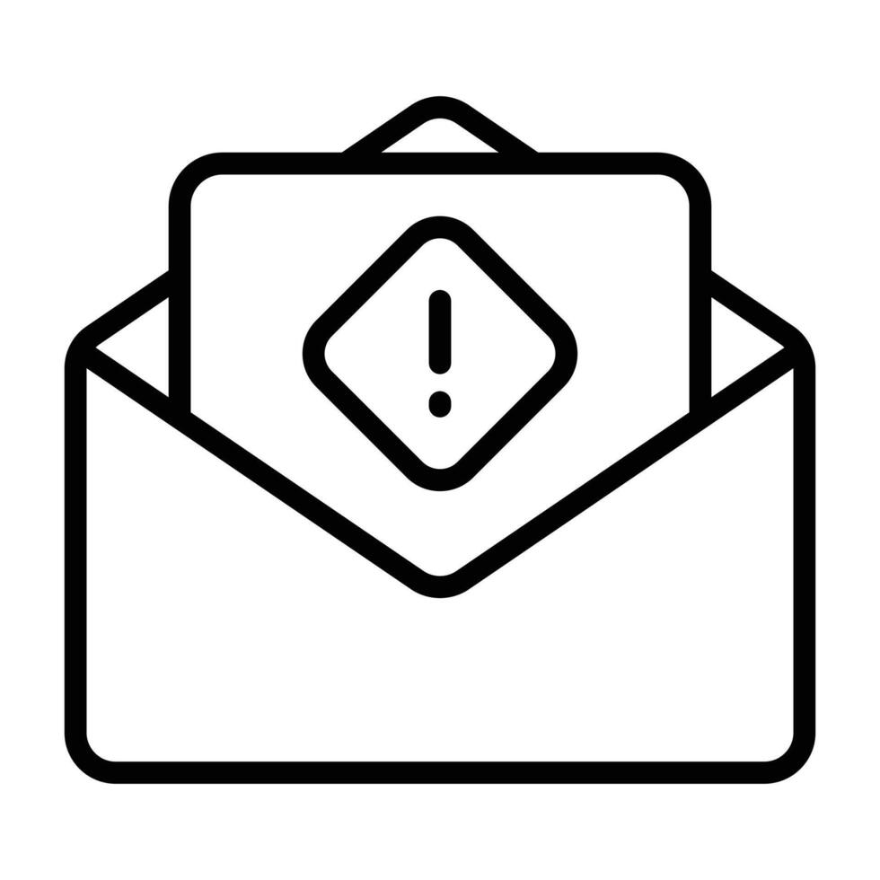 Simple Spam icon. The icon can be used for websites, print templates, presentation templates, illustrations, etc vector
