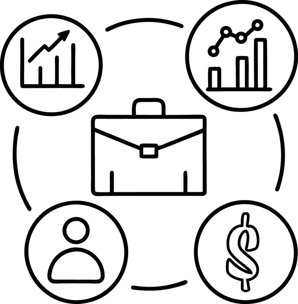 Business icon design vector