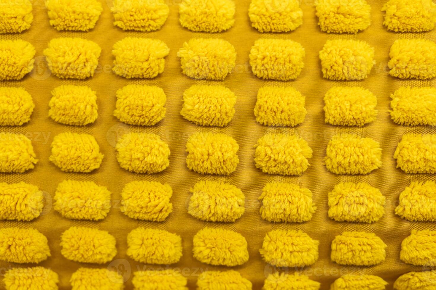 Yellow fabric texture. Yellow color fabric texture and textile background. photo