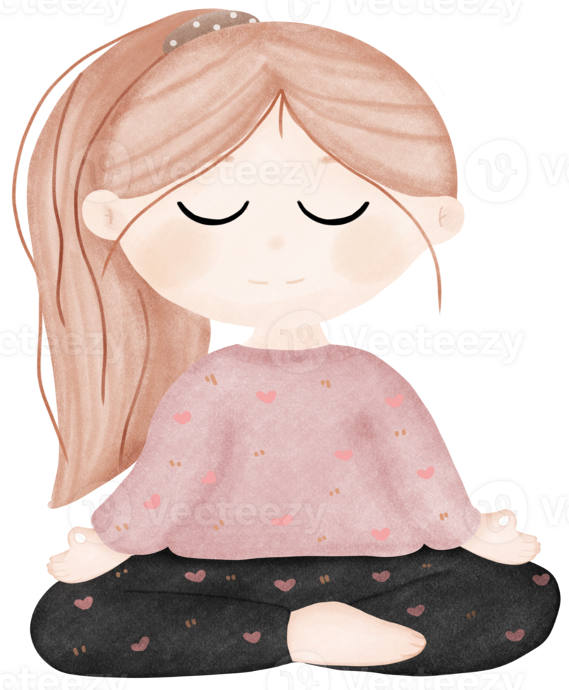 Yoga Meditation Asanas Collection png
