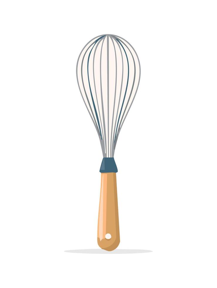 a Whisk simple illustration vector