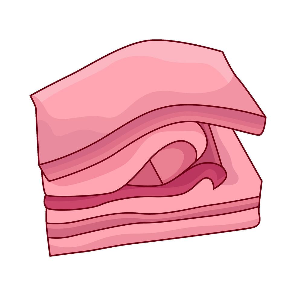 illustration of kue lapis vector