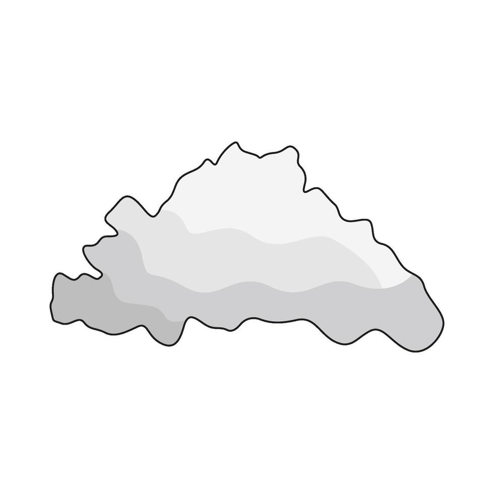 illustration of cloud vector