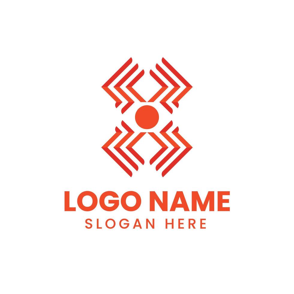 Abstract logo design template vector