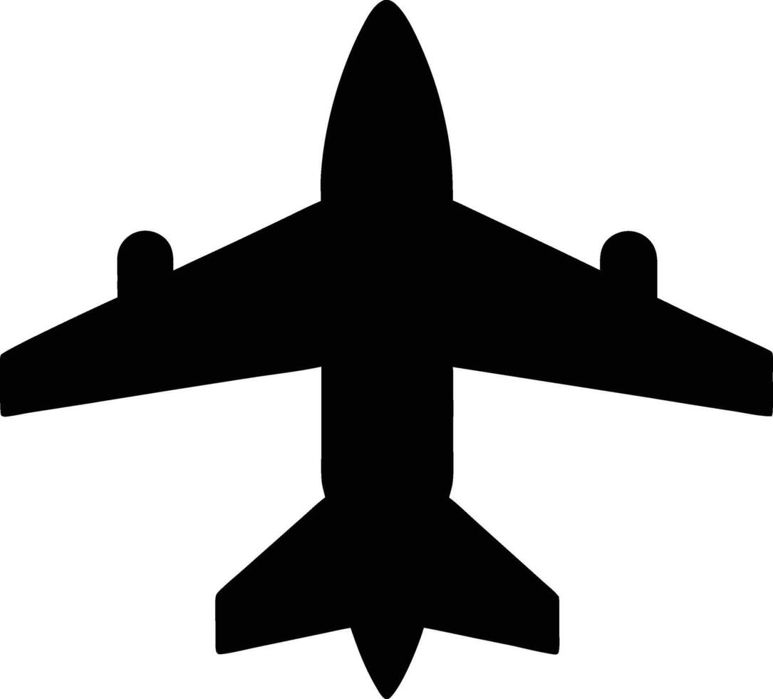 The Psychology Behind Airplane Icons on a White Background vector