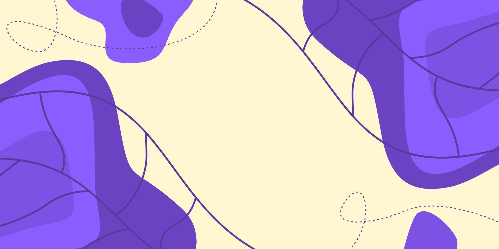 winter background blue color abstract shapes, waves and leaves pattern with empty space for text. template design for banner, poster, social media vector