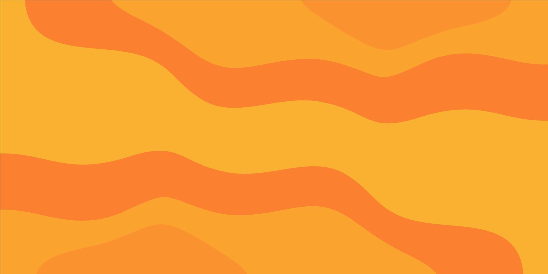 Abstract wave pattern orange background. design for banner, poster, greeting card, social media. vector