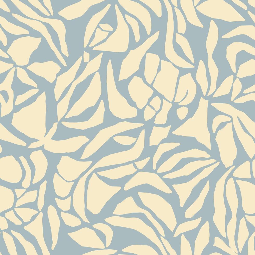 Abstract shapes illustration seamless repeat pattern digital artwork vector