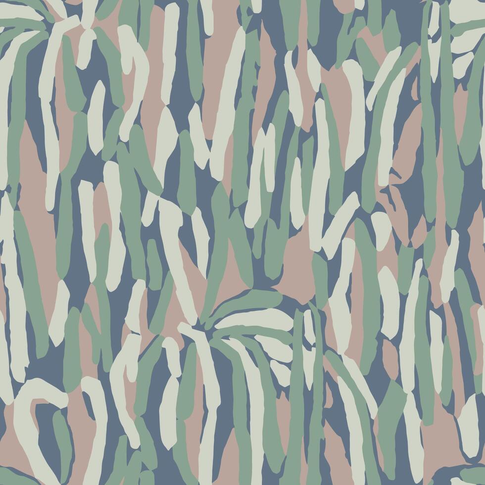 Abstract brush stroke art illustration seamless repeat pattern digital artwork vector