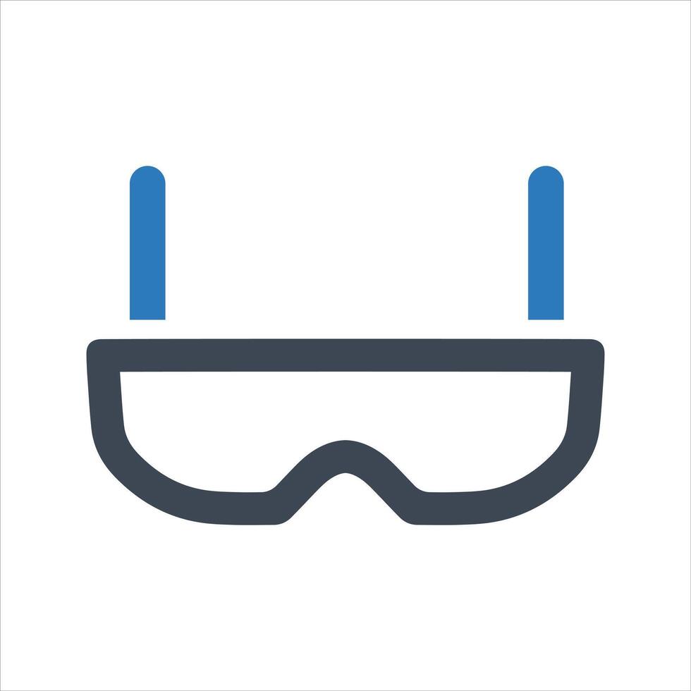 Eye mask icon vector