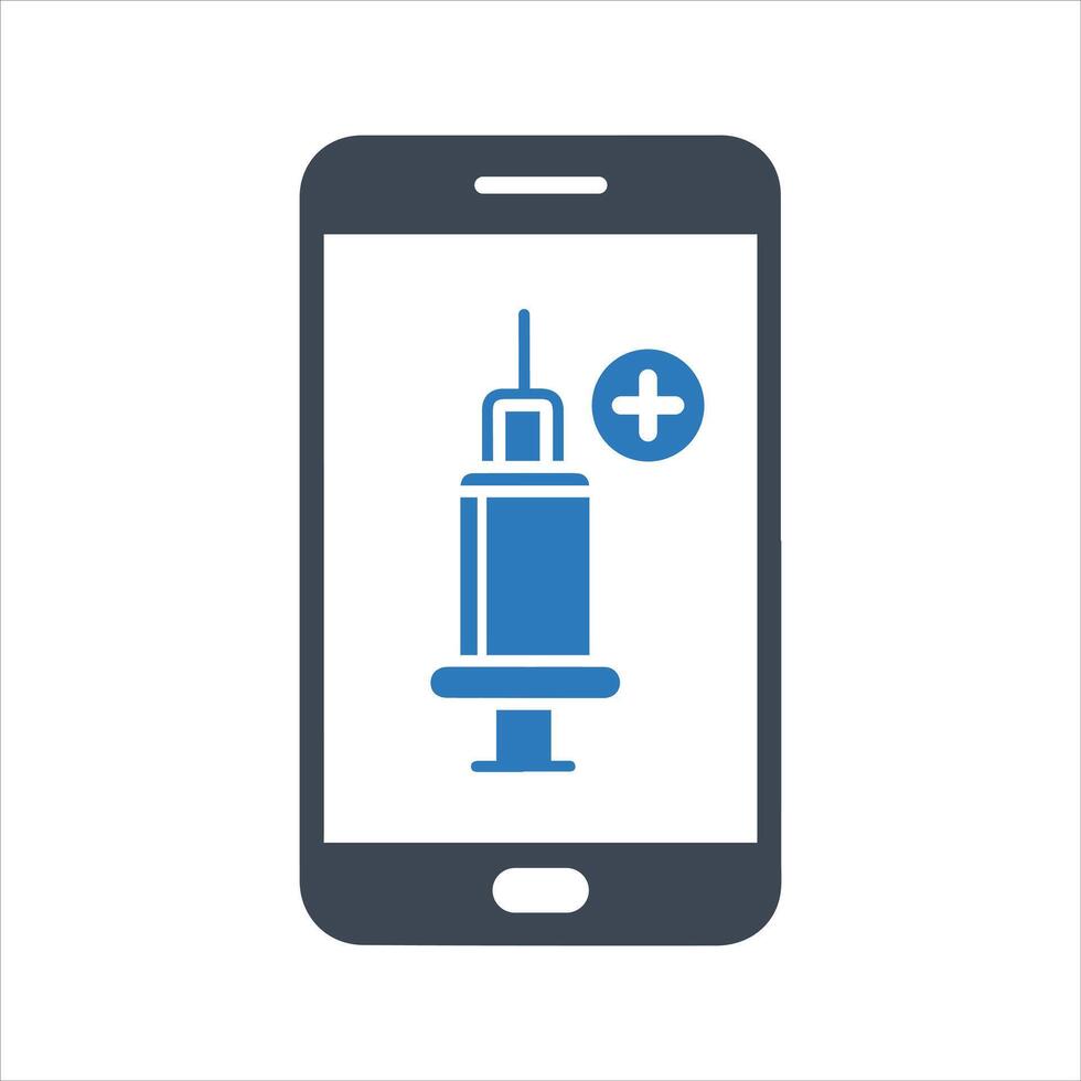 Vaccine certificate icon vector