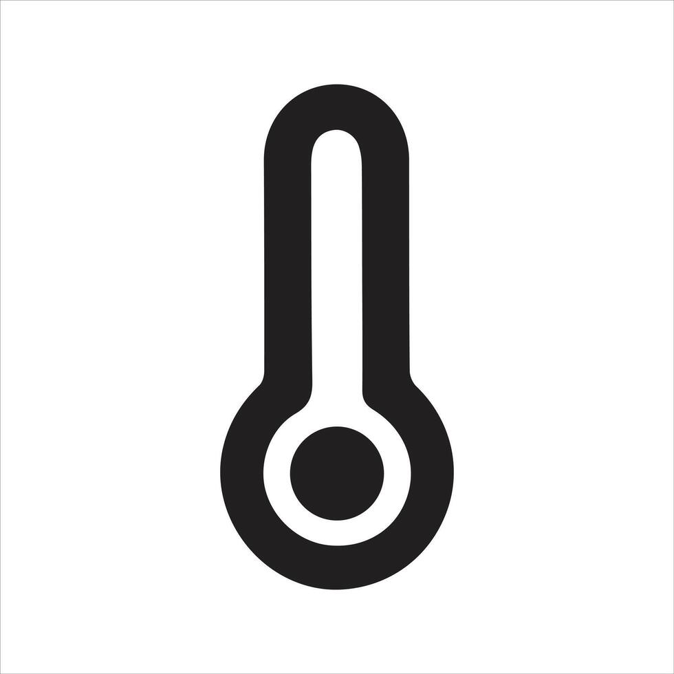 Thermometer icon. Heatwave icon, climate change, global warming icon vector