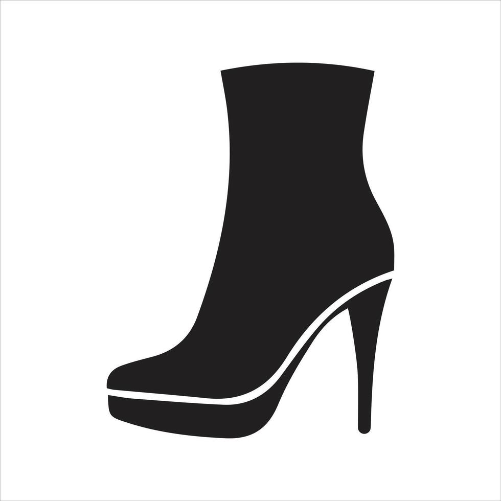 High heels icon. Beauty and Fashion collection icon vector