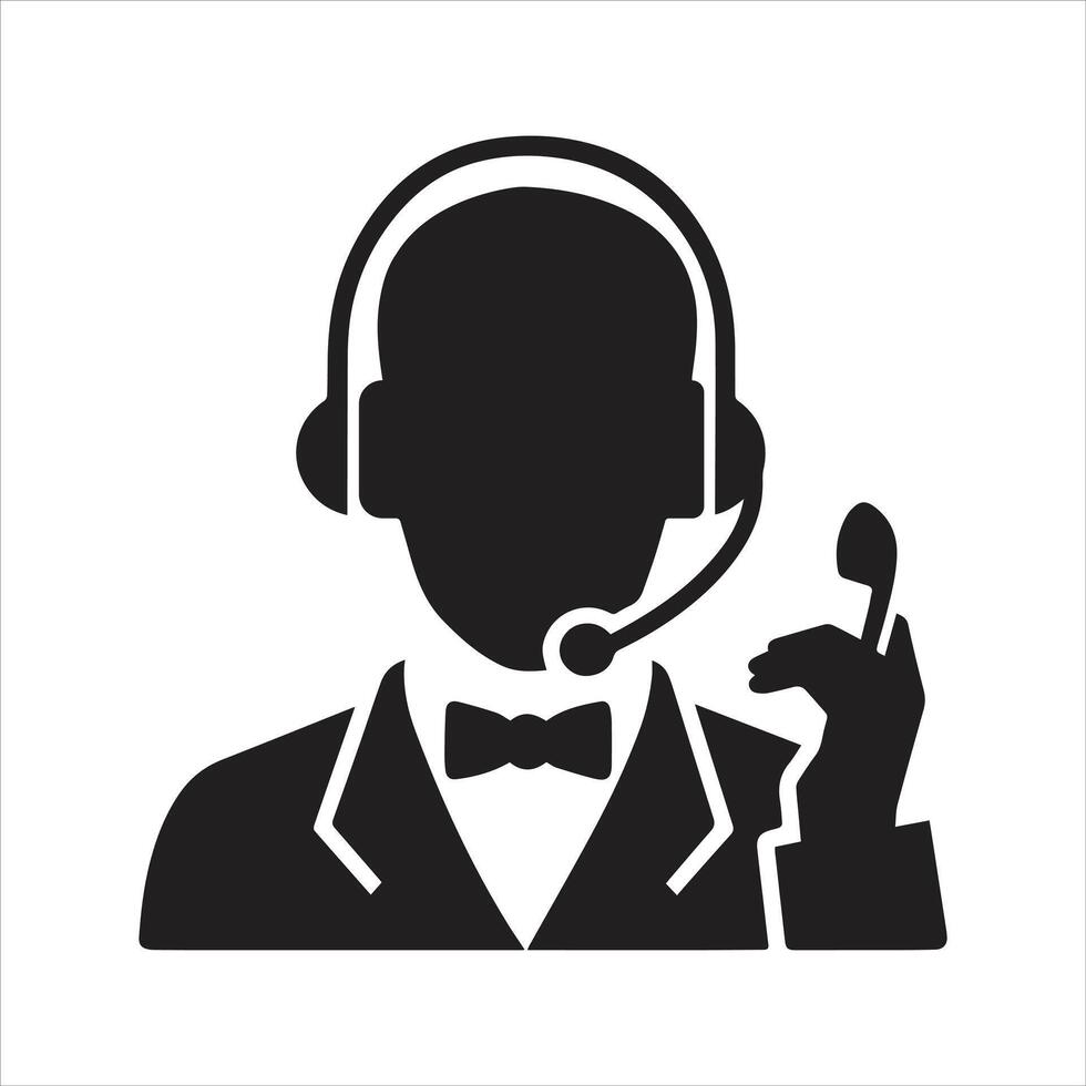 Customer care icon. Customer service icon vector
