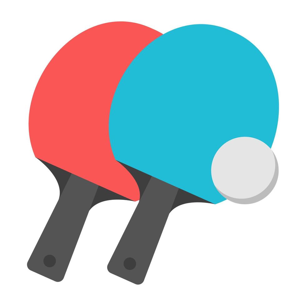 A perfect design icon of table tennis vector