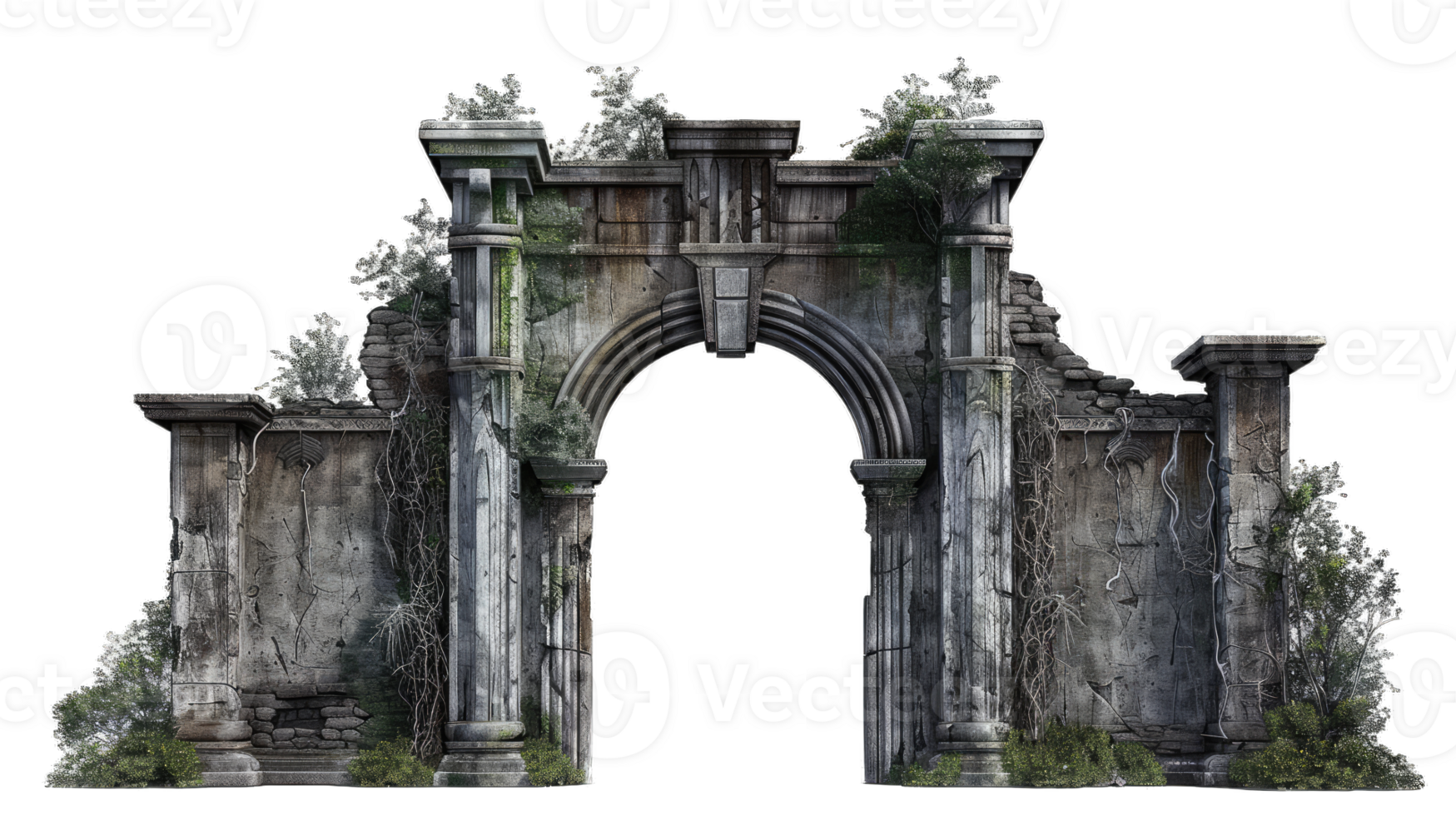 The archway of the lost city png