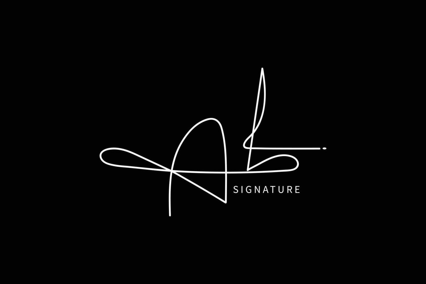 AB initials Handwriting signature logo. AB Hand drawn Calligraphy lettering . AB letter real estate, beauty, photography letter logo design vector