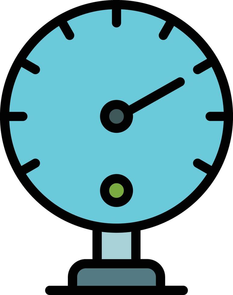 Pressure Glyph Icon Design vector