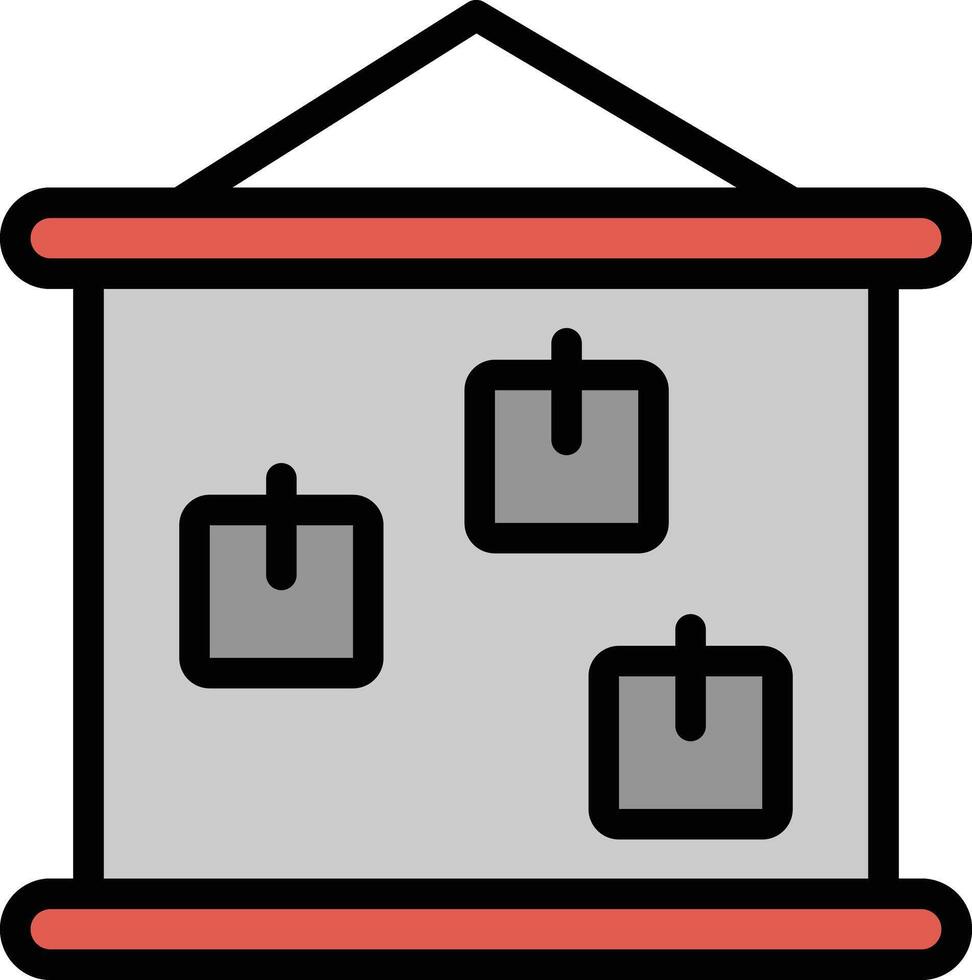 Board Glyph Icon Design vector