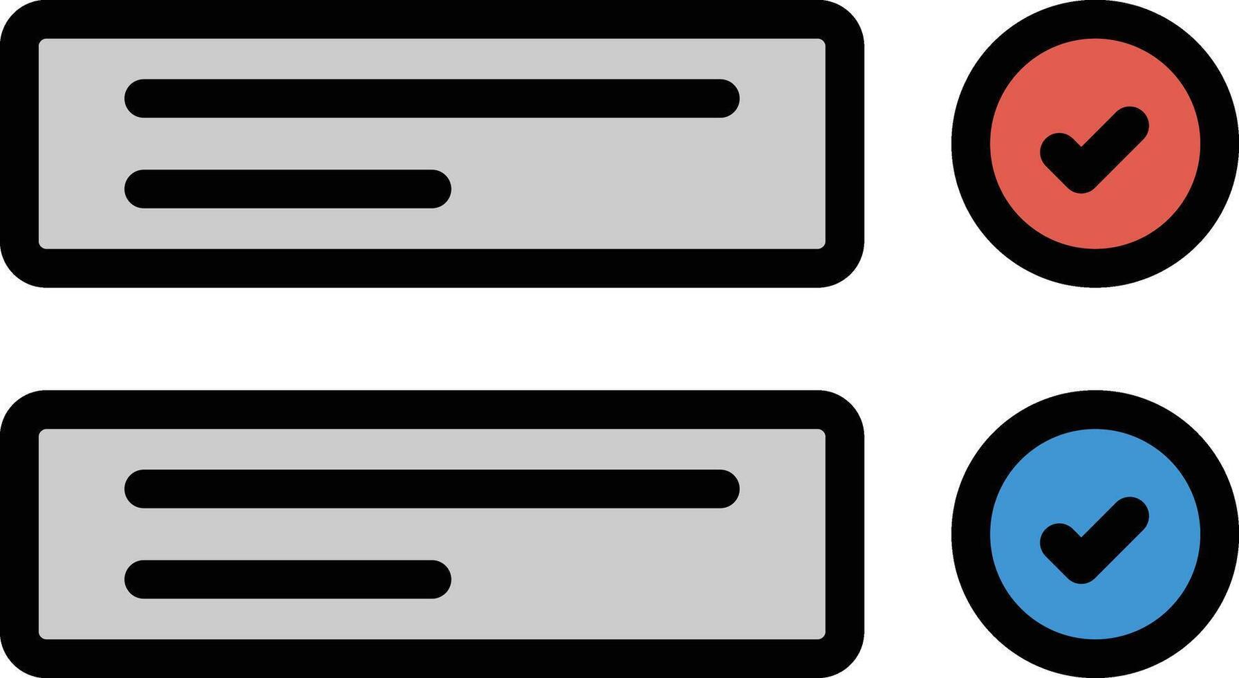 Checklist Glyph Icon Design vector