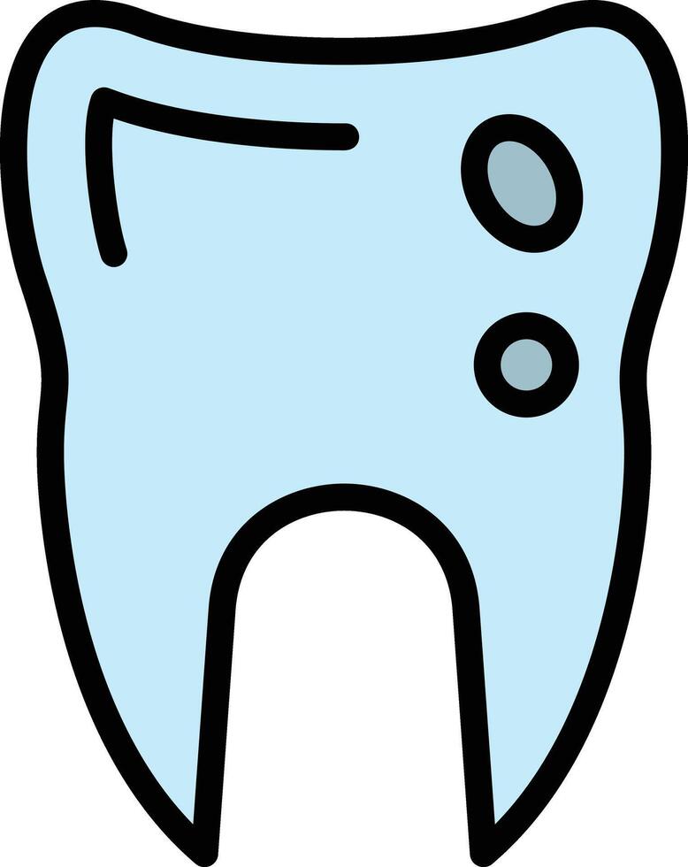 Caries Glyph Icon Design vector