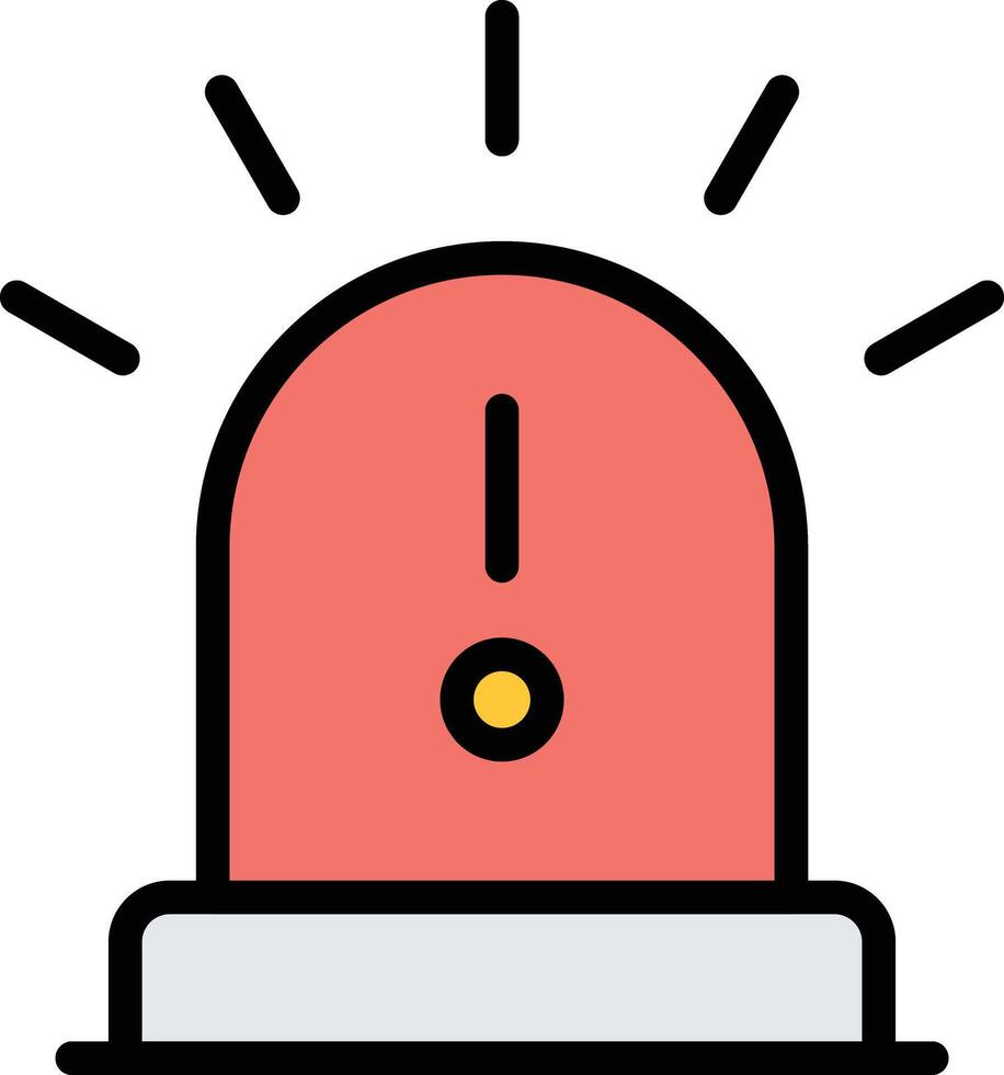 Alarm Glyph Icon Design vector