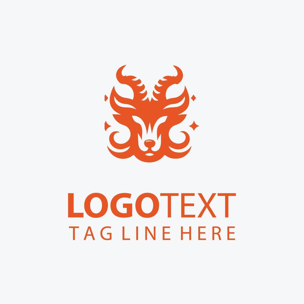 unique Fox Logo vector