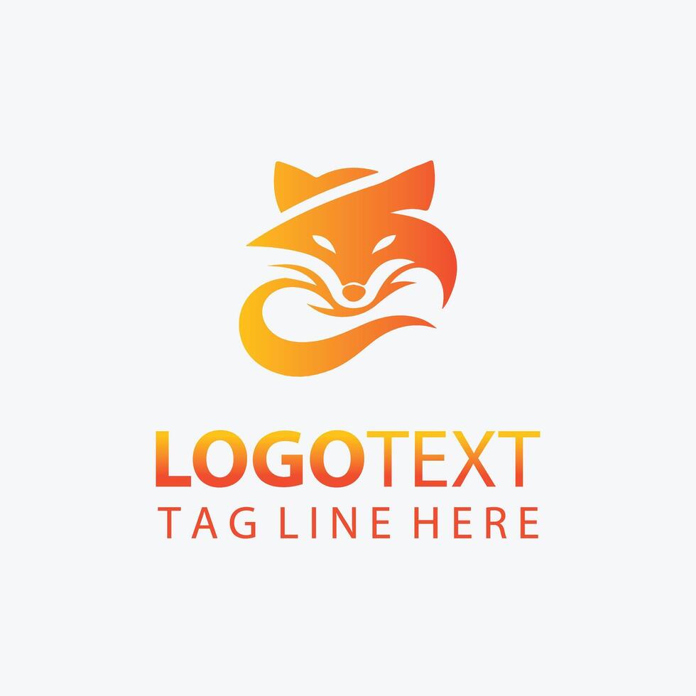 best fox logo vector