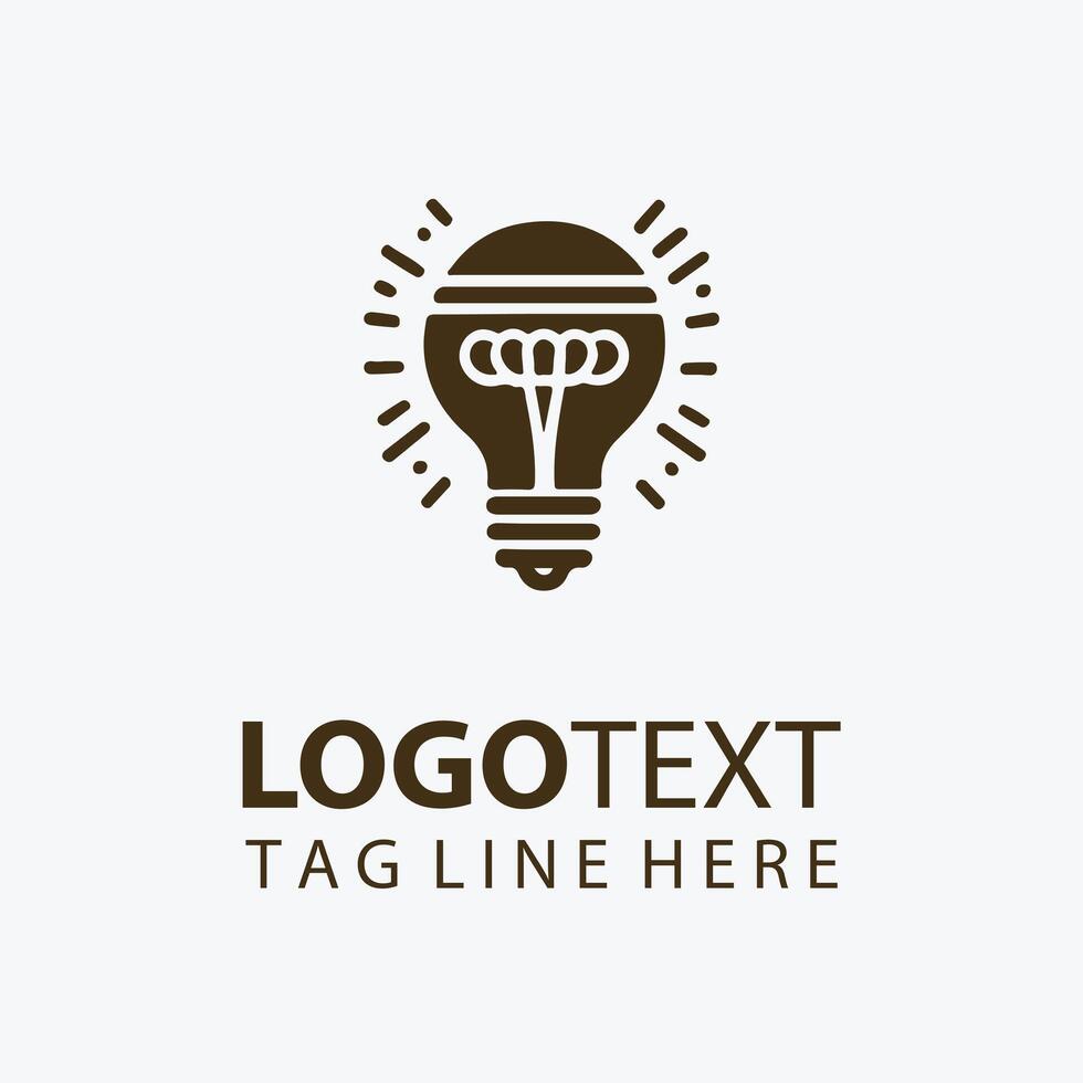 Bulb Logo Design vector