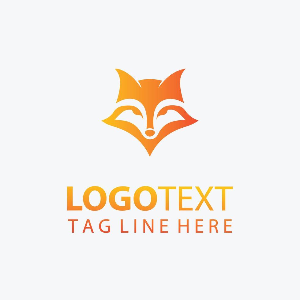 Fox Logo Modern and Dynamic Design vector
