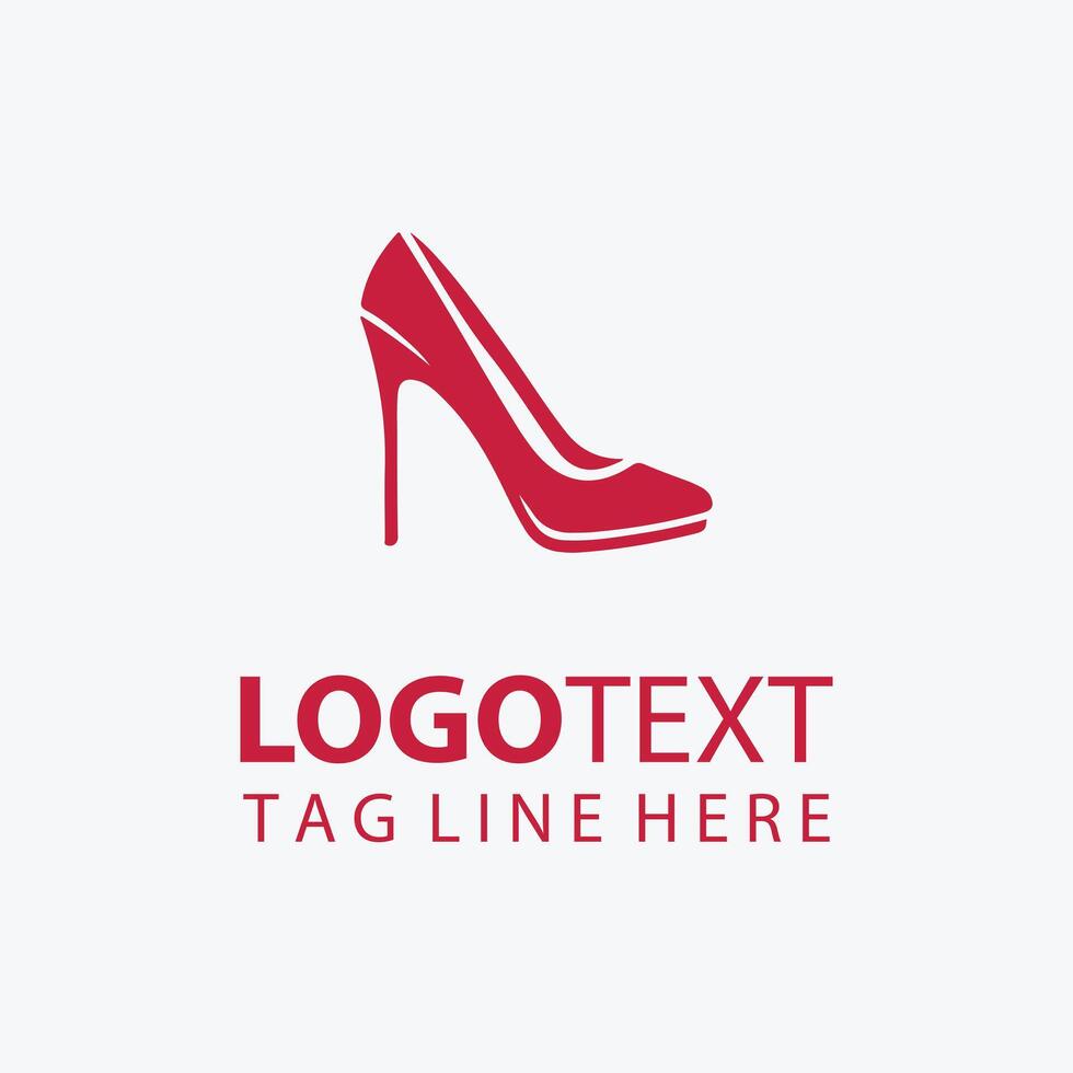 Featuring High Heel Logo vector