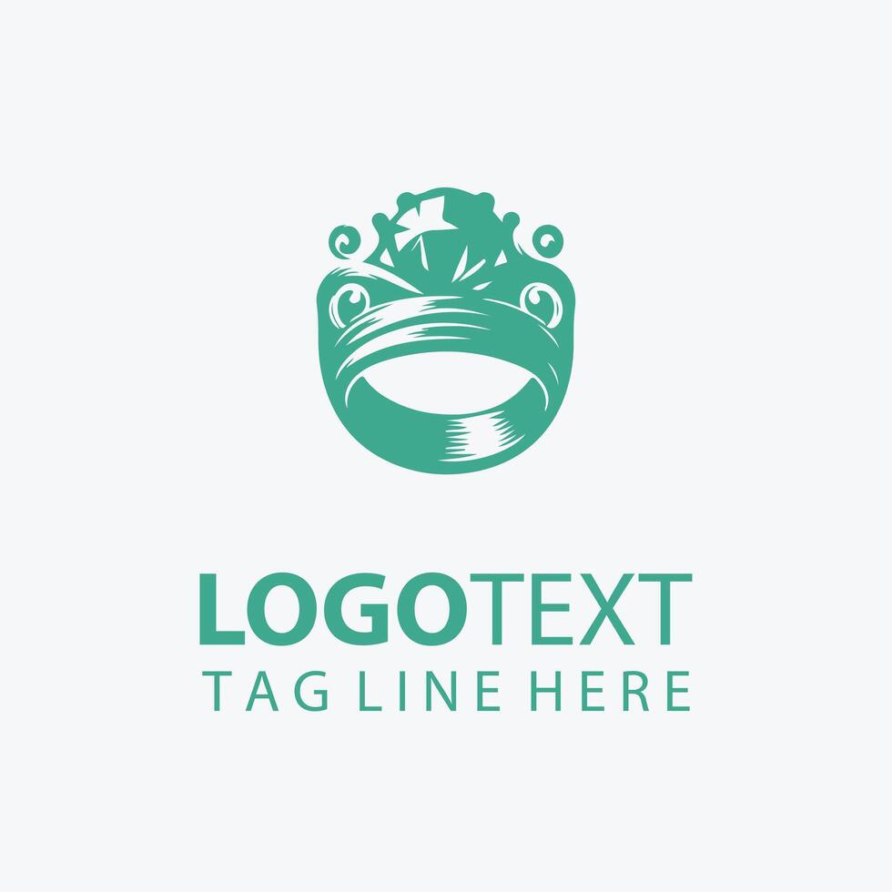 Elegant Blue Abstract Floral Logo Design vector