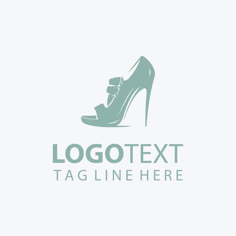 Sandal Logo for Fashion vector