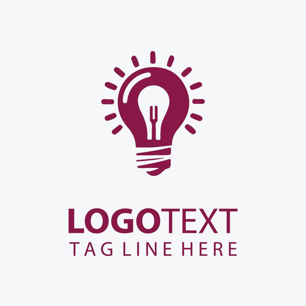 Modern Blue Idea Logo vector