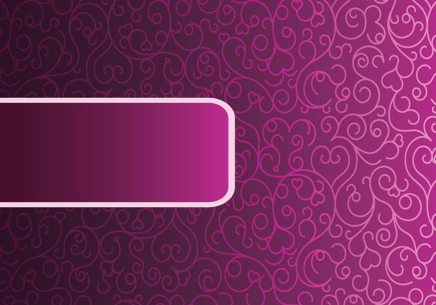 Elegant Purple Patterned Background with Blank Text Space vector