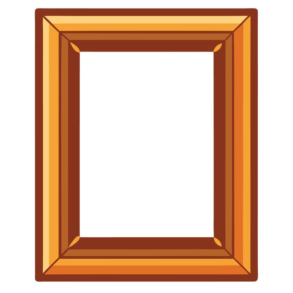 Artistic Frames with White Center vector