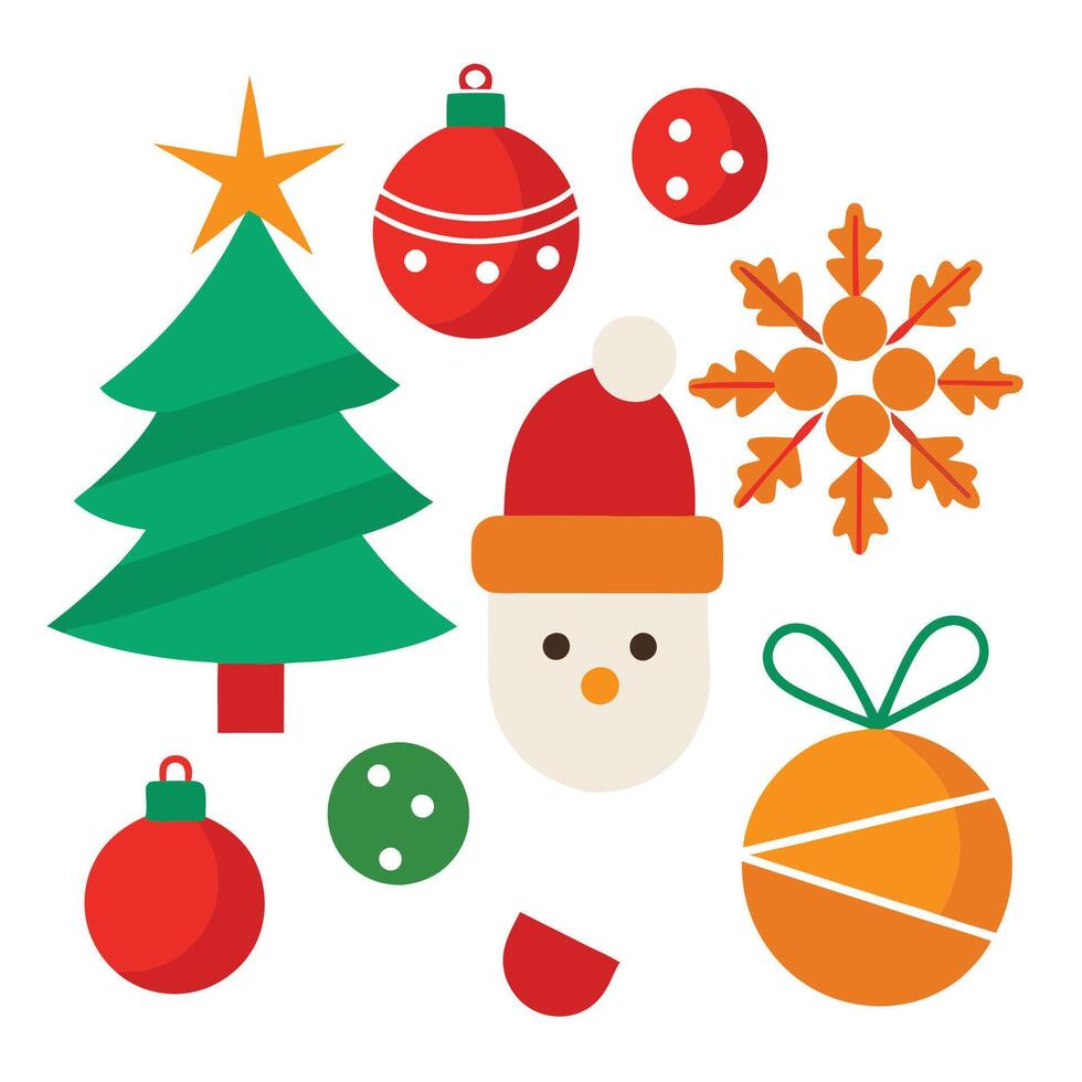 Christmas Icons Collection vector