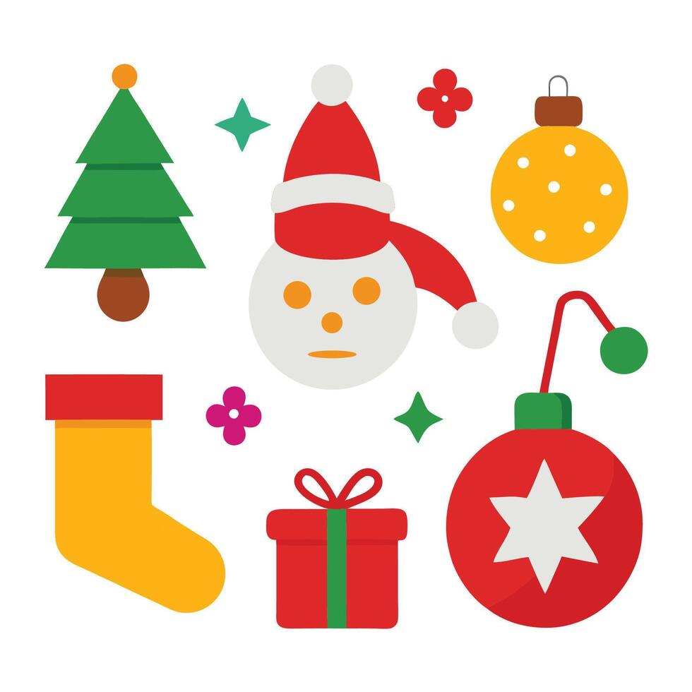 Christmas Design Pack for Holidays vector