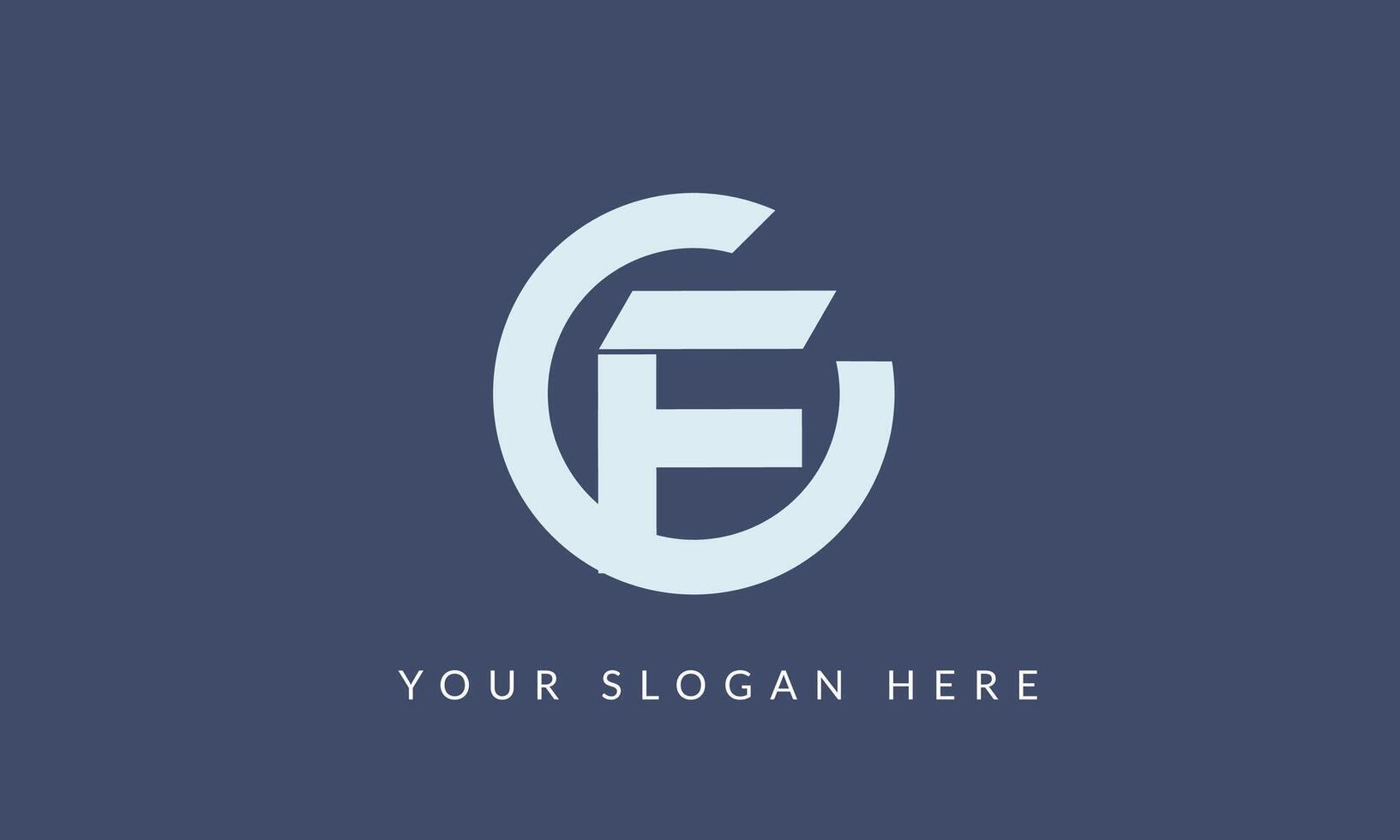 CF logo Elegant and creative Logo for your Business vector