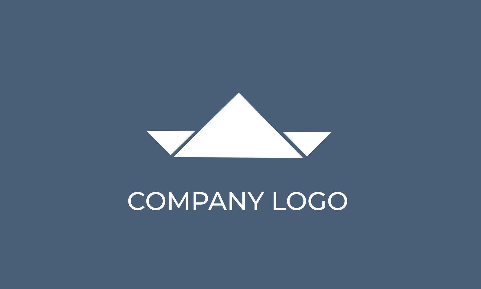 Bird origami Elegant and creative Logo for your Business vector