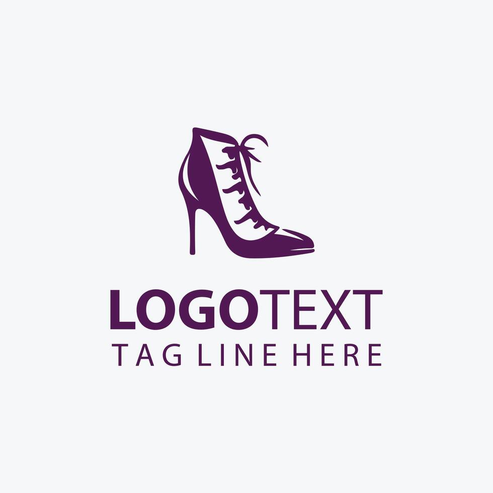 Shoe Logo for Fashion Brands vector
