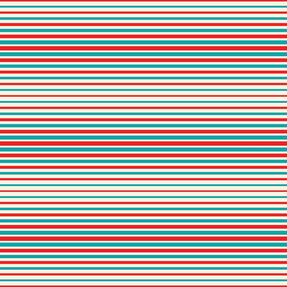 Christmas abstract stripes background, line pattern background with christmas color theme, retro christmas color vector