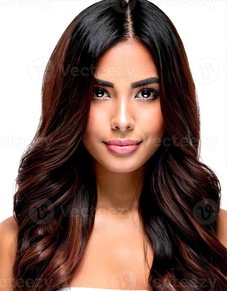 Beautiful Hair Model Long Shiny Hair photo
